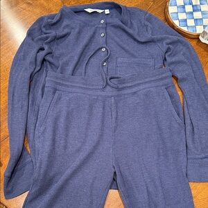 Vineyard Vines Navy Pajama Set